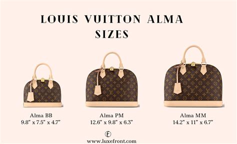 louis vuitton alma medium size|Louis Vuitton Alma size comparison.